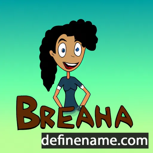 Breauna cartoon