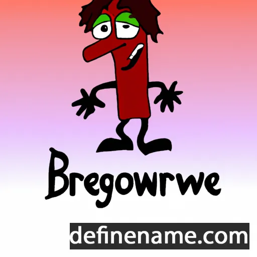 Bregowine cartoon