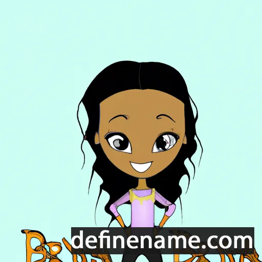 Breyana cartoon