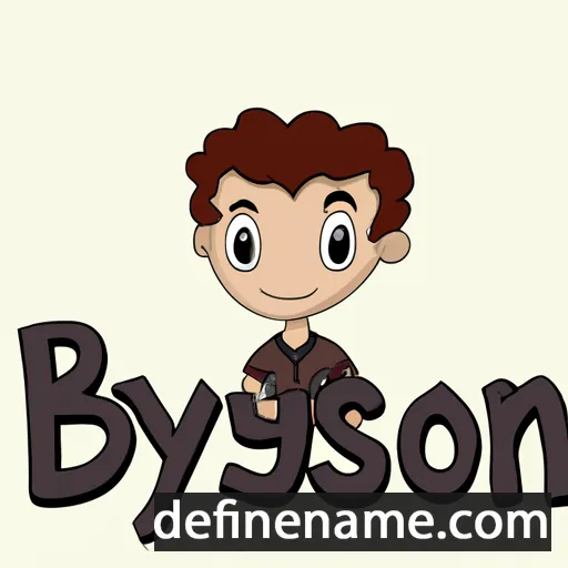 Breyson cartoon