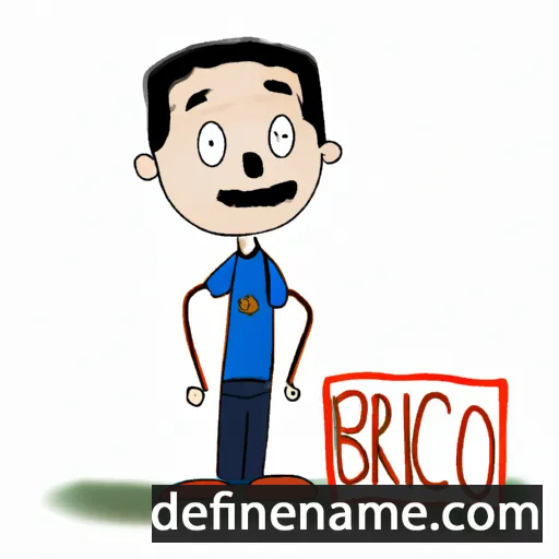 Bricio cartoon