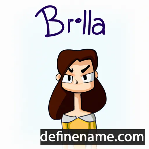 Briela cartoon