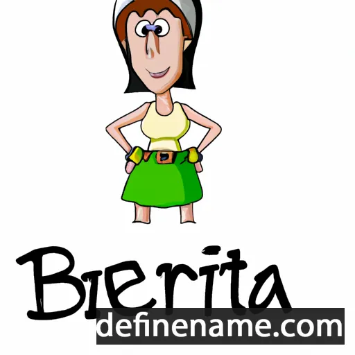 Brietta cartoon