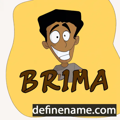 Brima cartoon