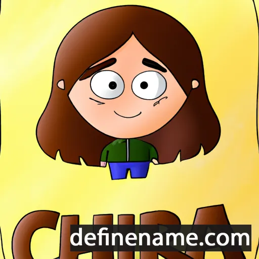 Chiara cartoon