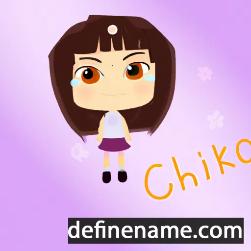 Chikako cartoon