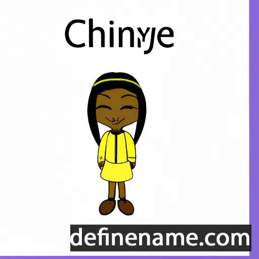 Chinenye cartoon