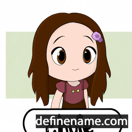 Chloe cartoon