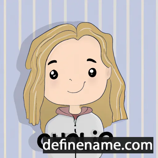 Chloë cartoon