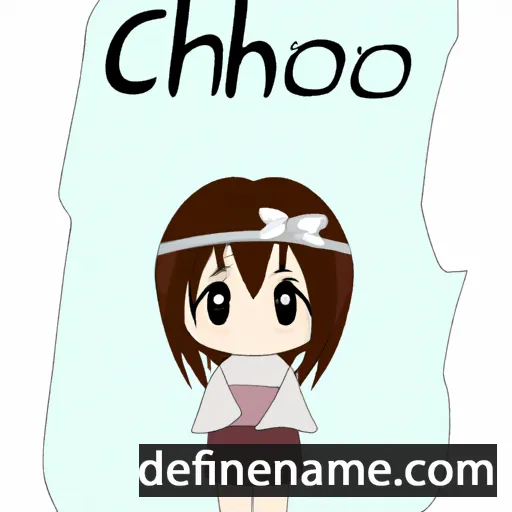 Chōko cartoon