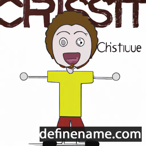 Christ cartoon