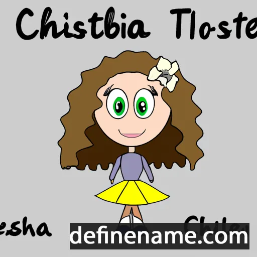 Christabella cartoon