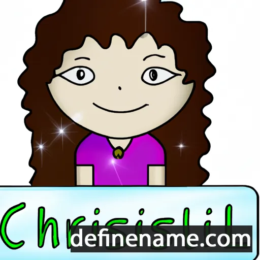 Christal cartoon