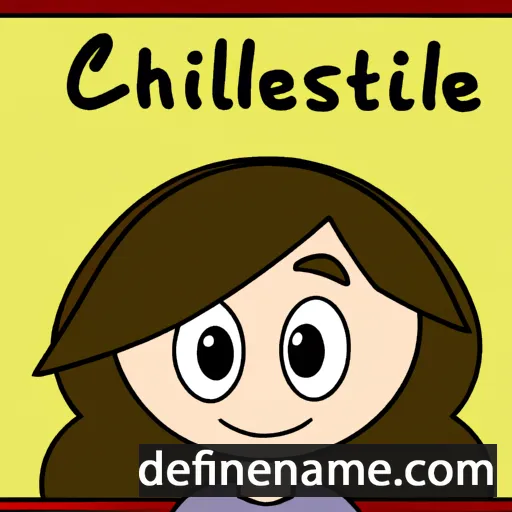 Christelle cartoon