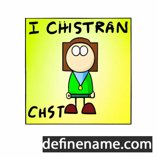 Christen cartoon