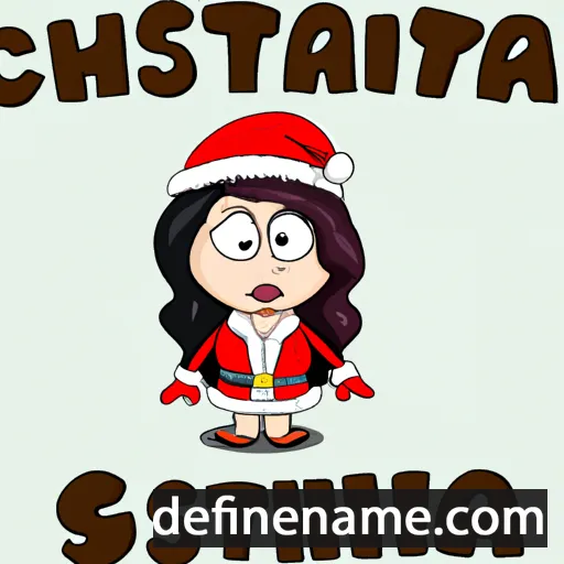 Chrysanta cartoon