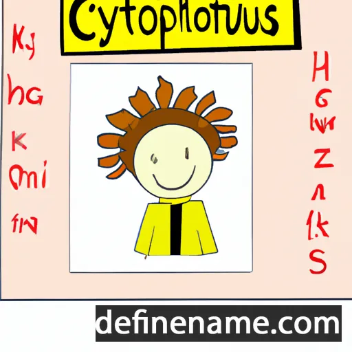 Chrysanthos cartoon