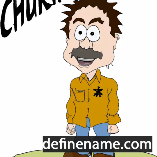 Chuck cartoon