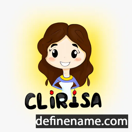 Clarisa cartoon