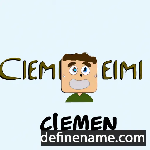 Clément cartoon