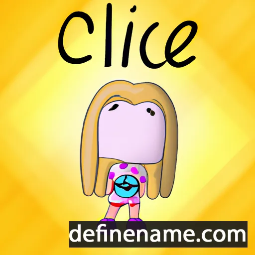 Cloe cartoon