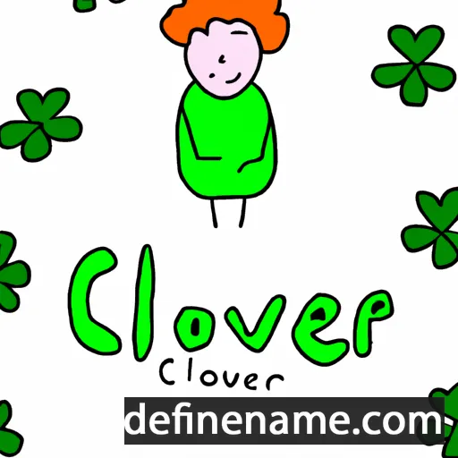 Clover cartoon