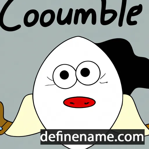 Colombe cartoon