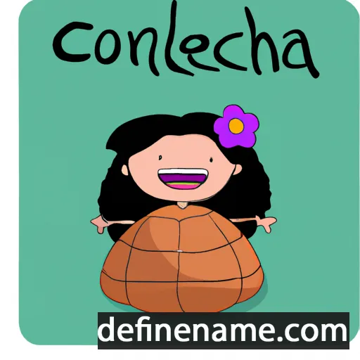 Concha cartoon