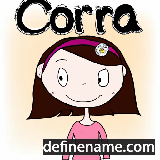 Cora cartoon