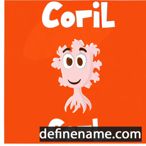 Coral cartoon