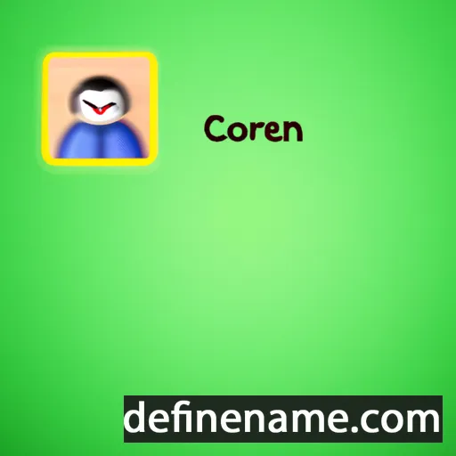 Coreen cartoon