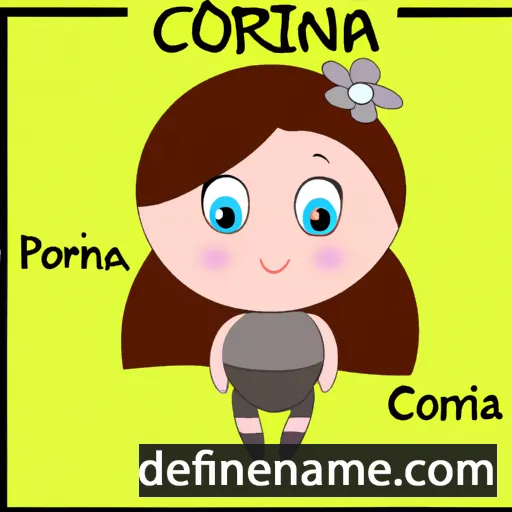 Corina cartoon