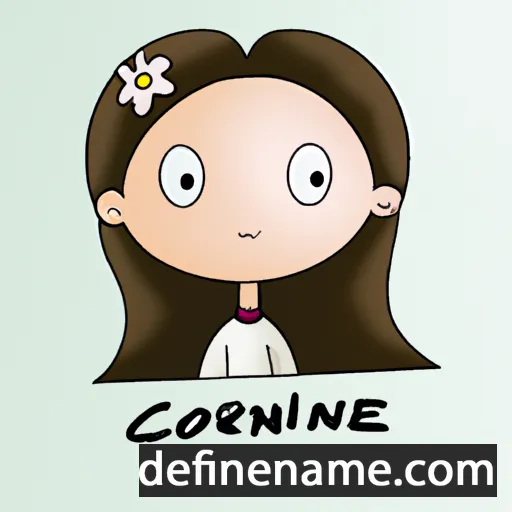 Corine cartoon