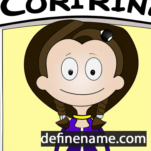 Corinna cartoon