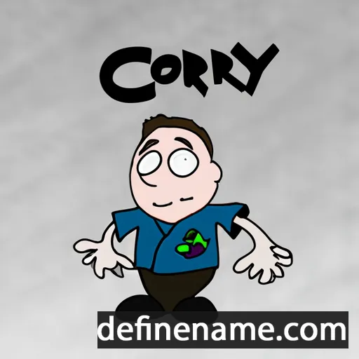 Cory cartoon