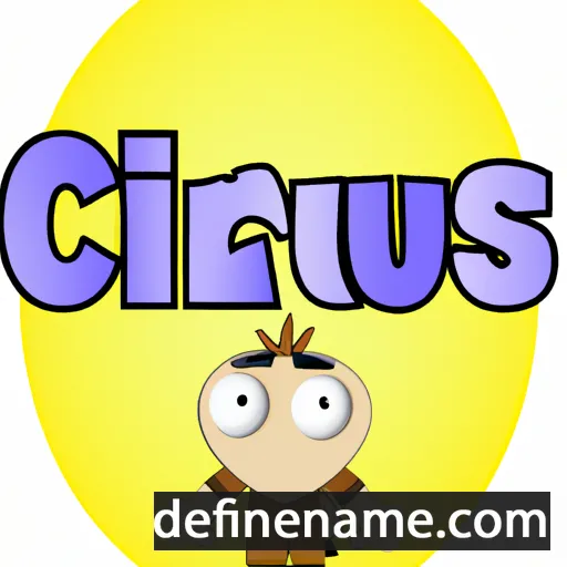 Crius cartoon