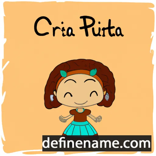 Cruzita cartoon