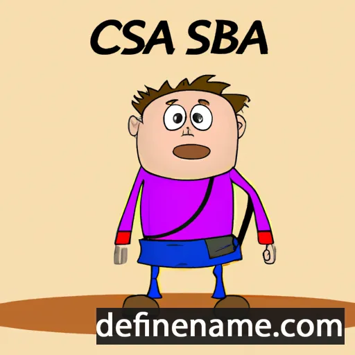 Csaba cartoon