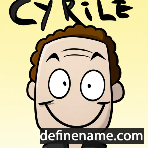 Cyrille cartoon