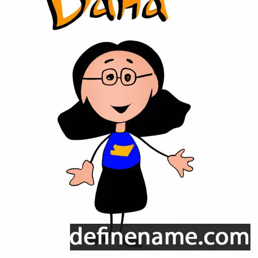 Dafna cartoon