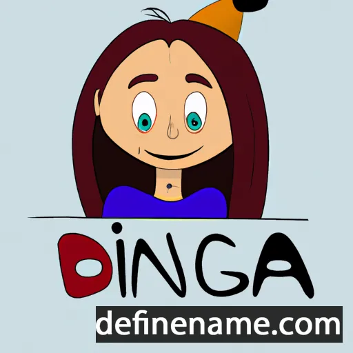 Dagnija cartoon