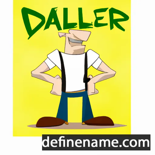 Daler cartoon