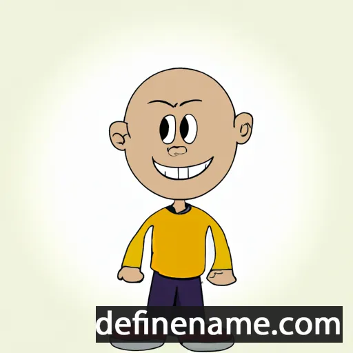 cartoon of the name Dan