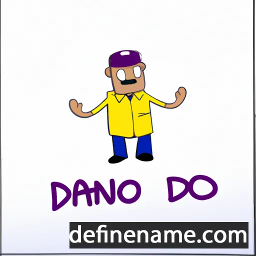 Dančo cartoon