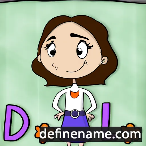 Darla cartoon