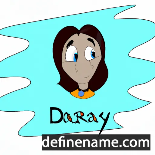 cartoon of the name Darya