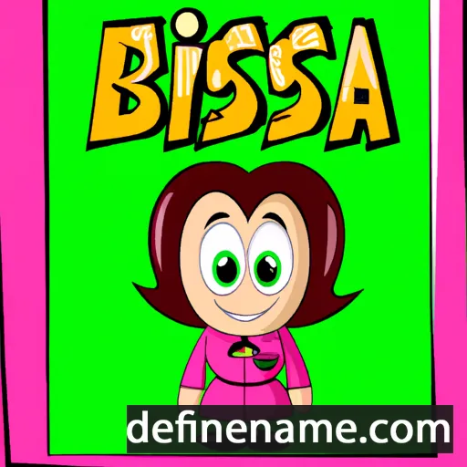 cartoon of the name Brisda