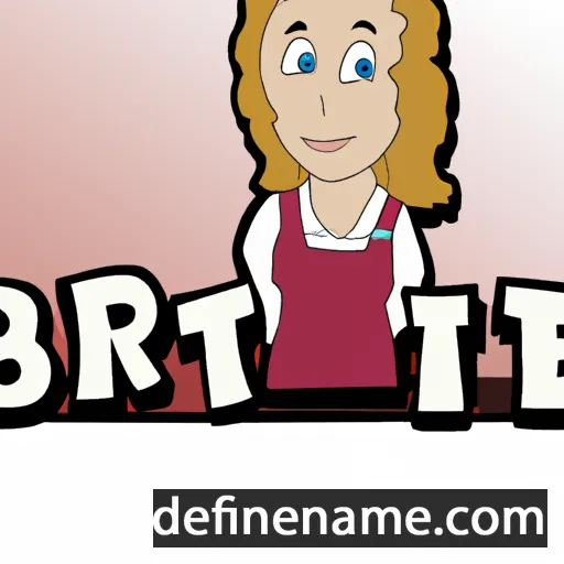 Britte cartoon