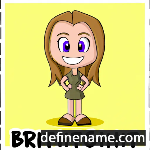 Brittleigh cartoon