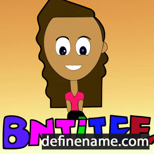 Brittnee cartoon